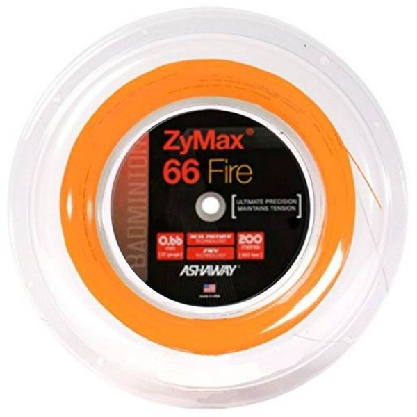 Ashaway ZyMax 66 Fire Orange