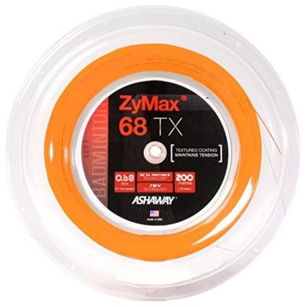 Ashaway ZyMax 68 TX Orange