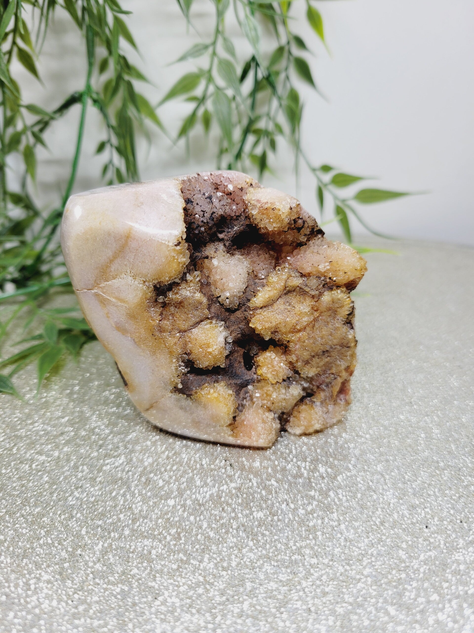 Roze Amethist freeform B118