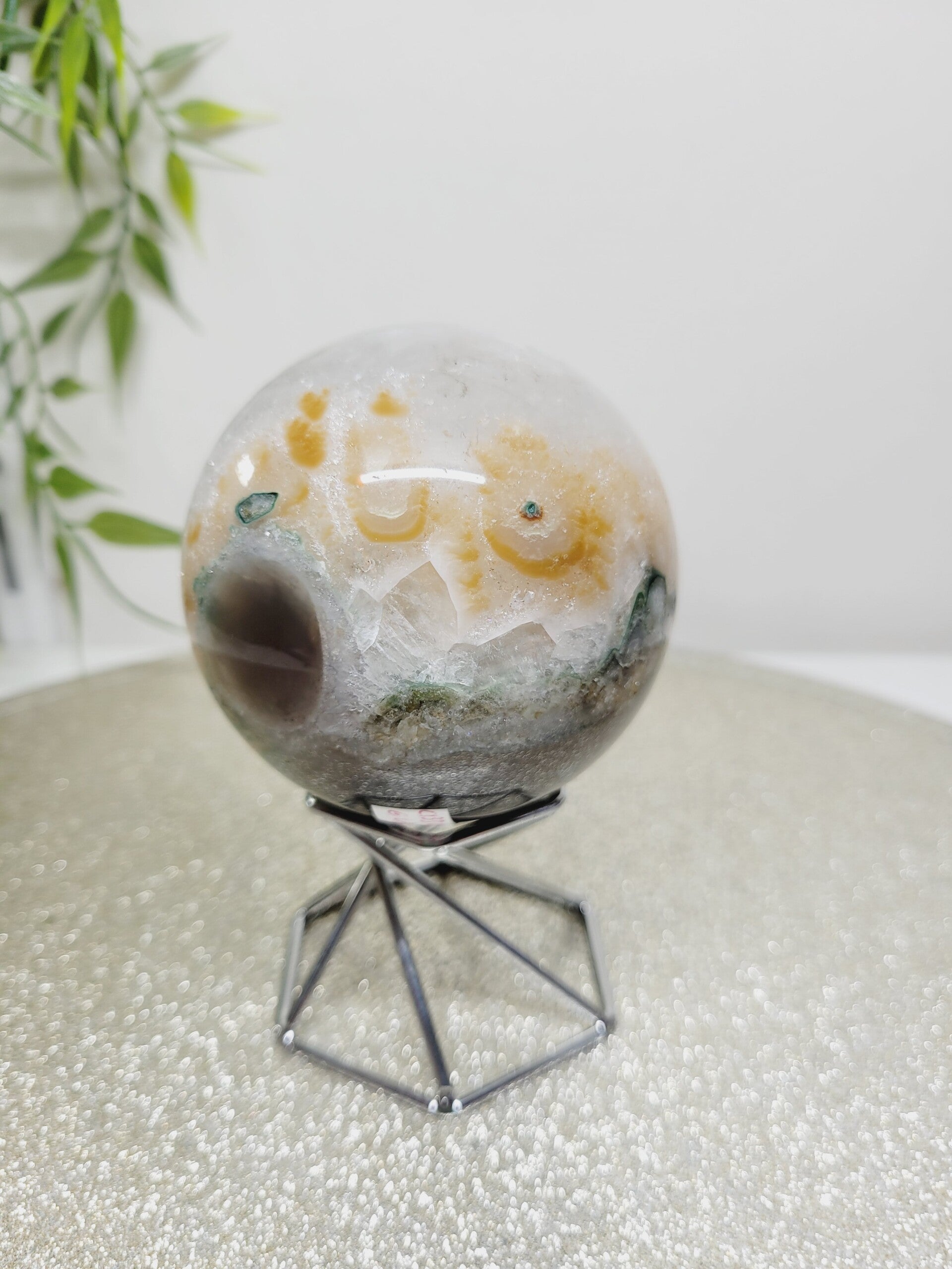 Groene Lace Agaat bol