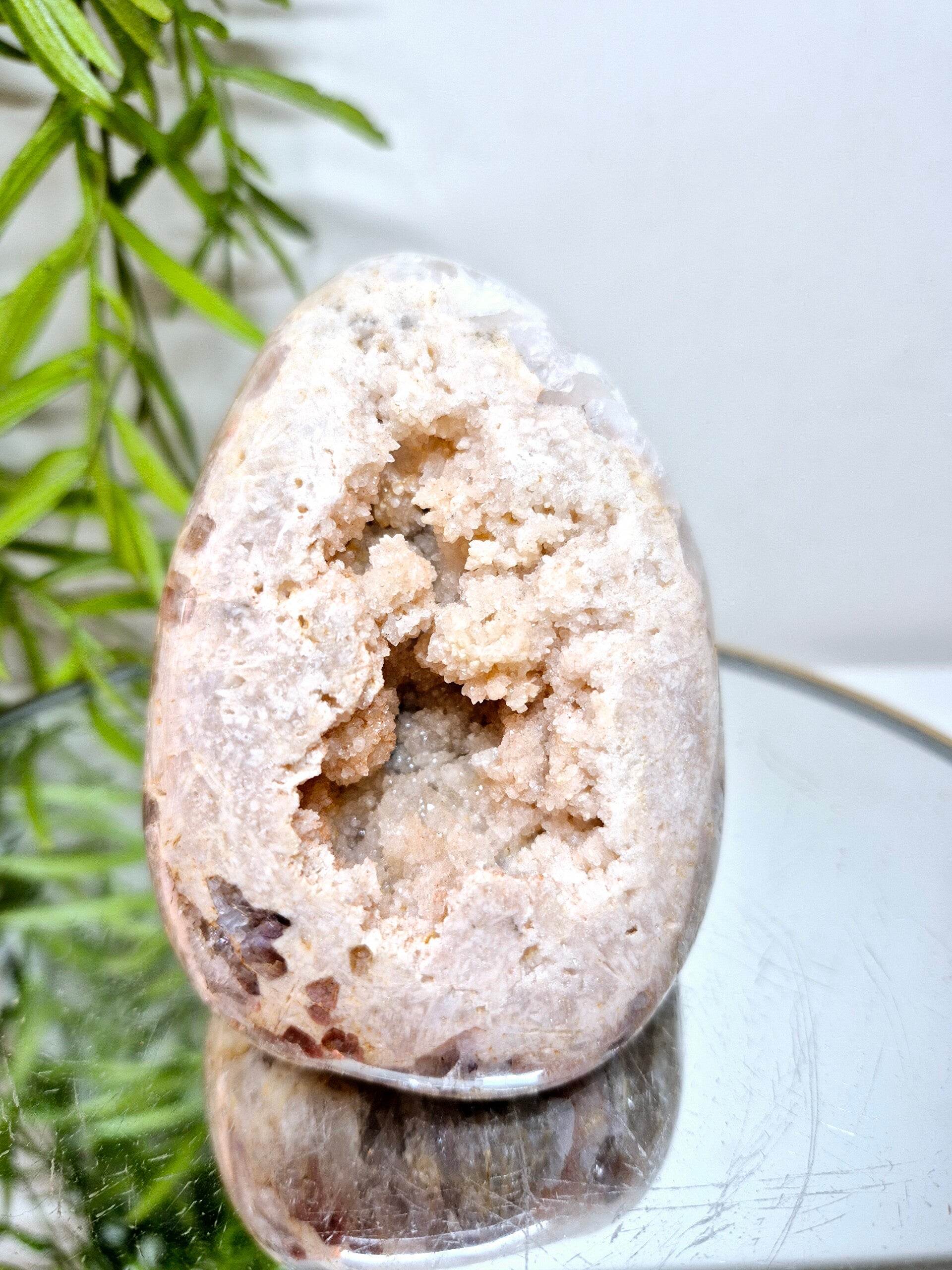 Roze Amethist freeform 05