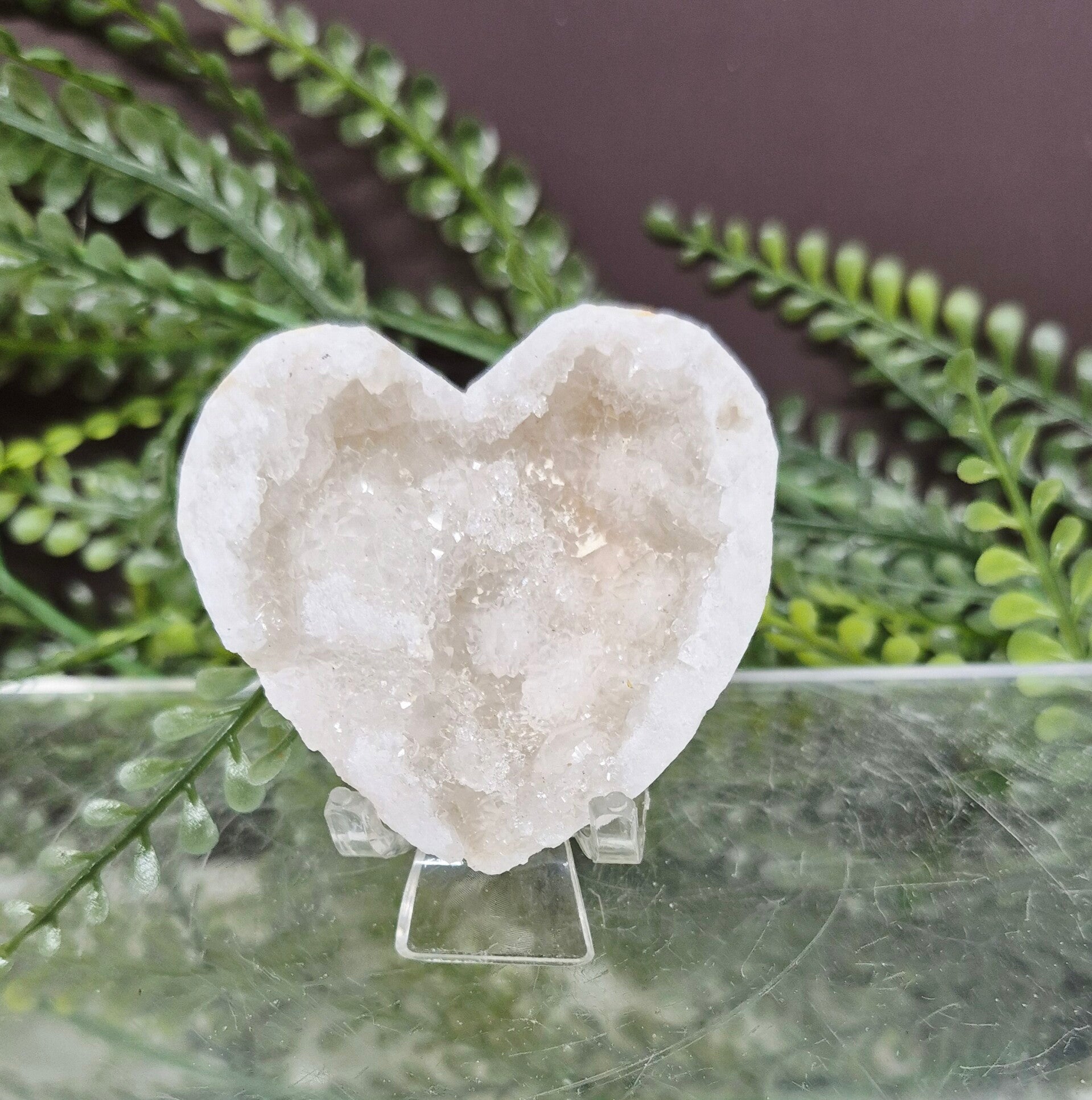 Kwarts geode hartje