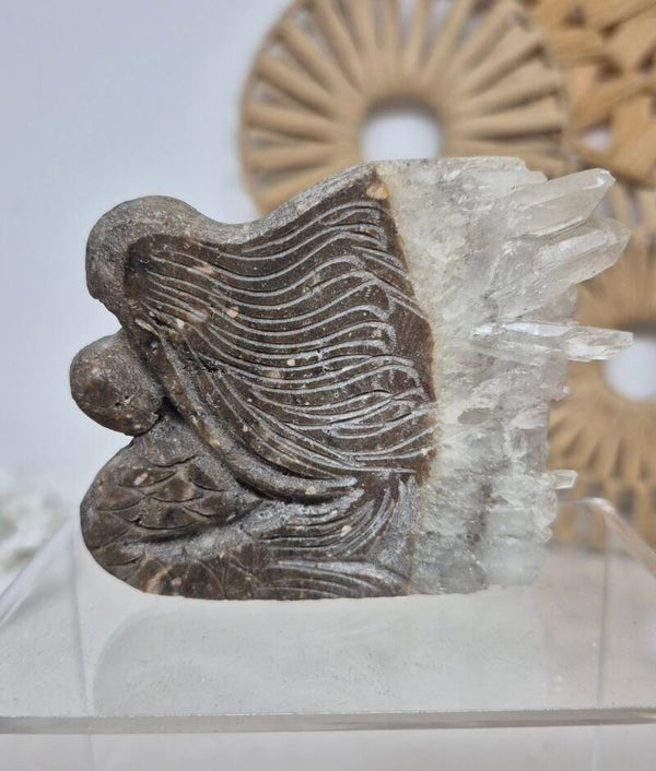 Kwarts cluster zeemeermin