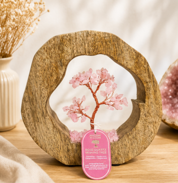 Rozenkwarts Edelsteenboom – Boom des Levens