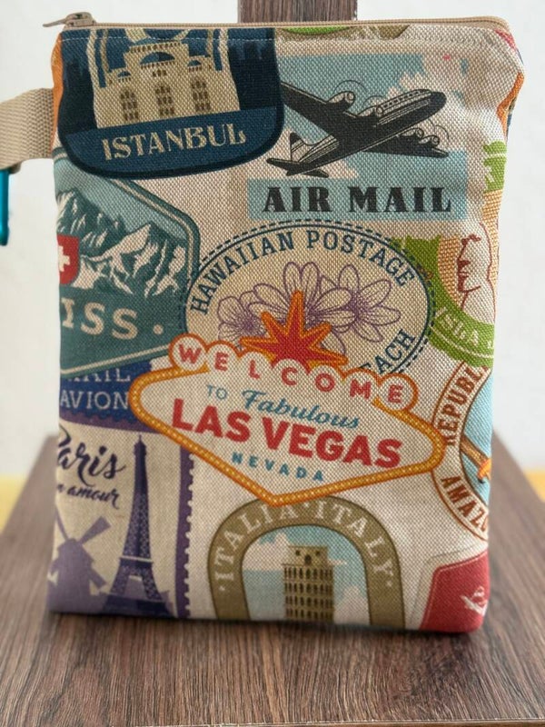 6153 - Tasche "Travel around the world" (groß)