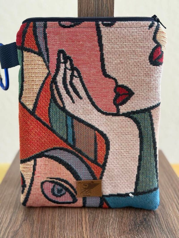 6174 - Tasche "Picasso-Faces" (groß)