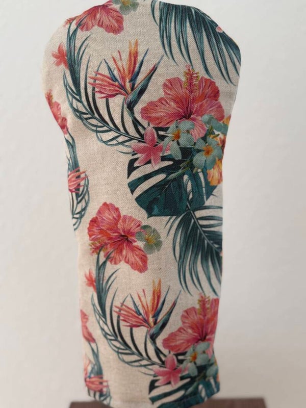 1077 - Driver Cover "Hawaiian Beauty" (Handschuhform)
