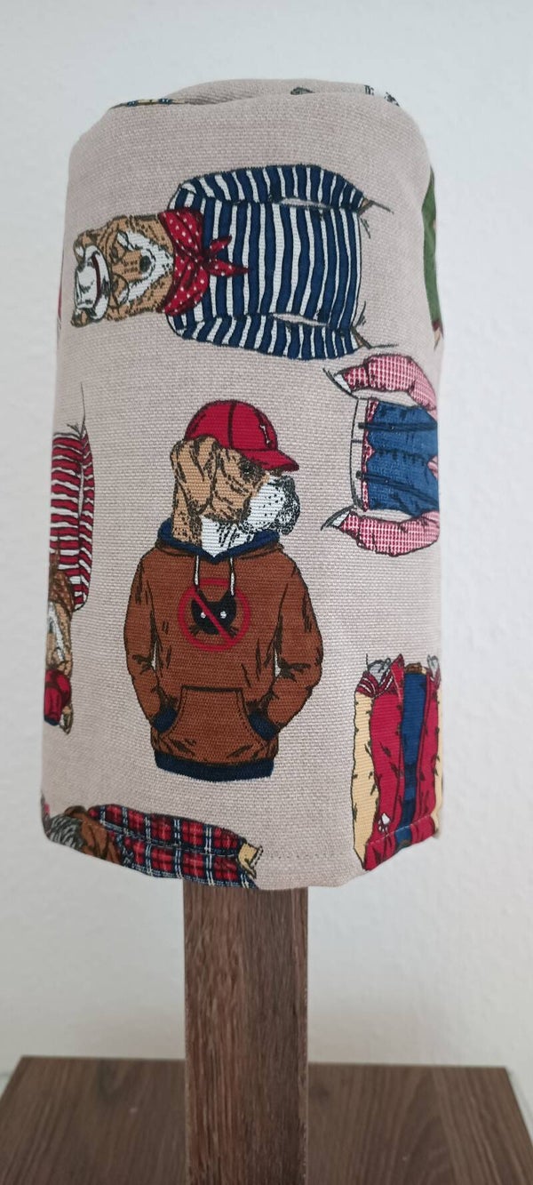 2043 - Driver Cover "Dogs Dresscode" (Zylinderform)