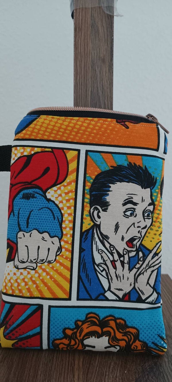 6015 - Tasche "Comic Superheros" (mittel)