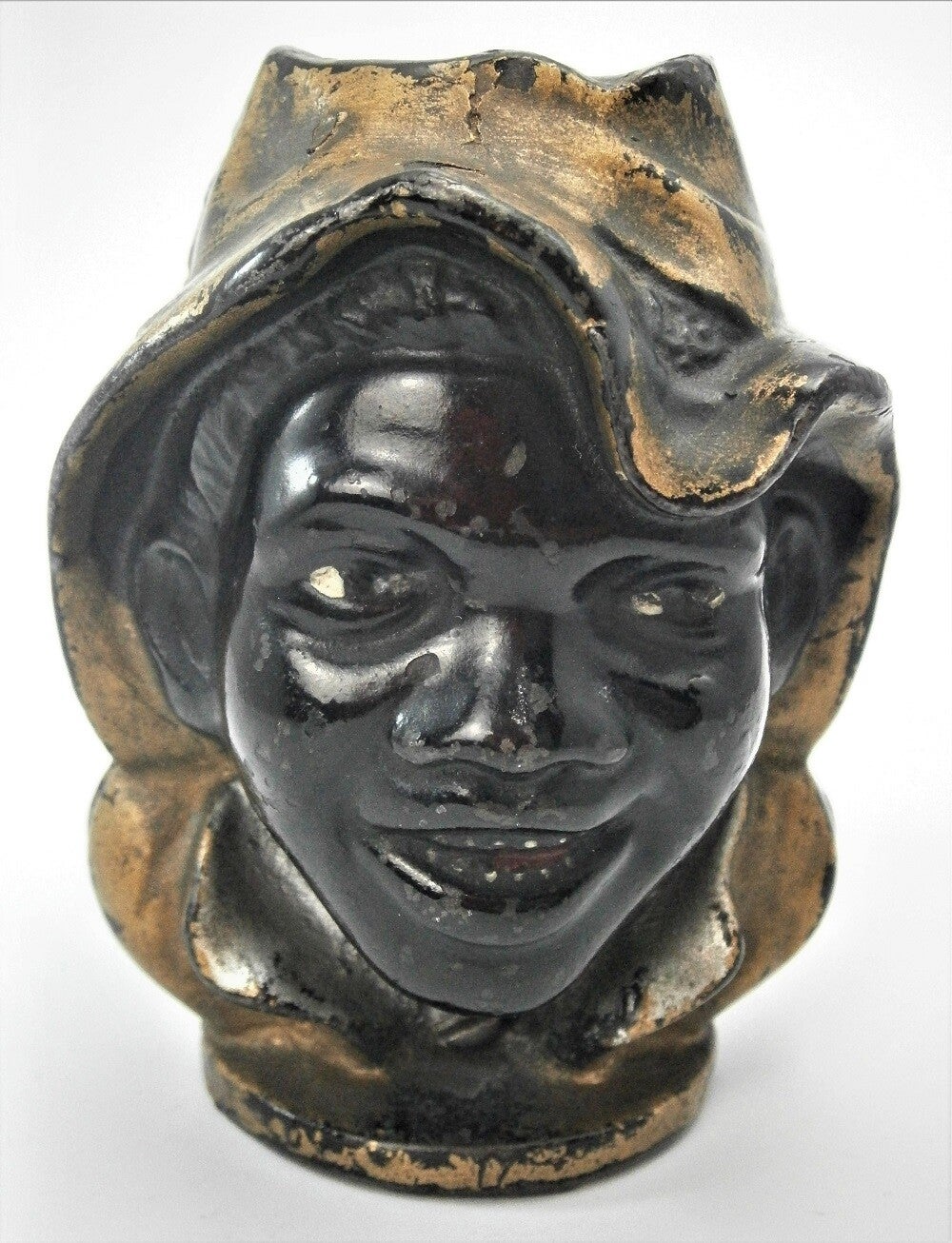 Large Two-Faced Black Boy Still Bank by A.C. Williams