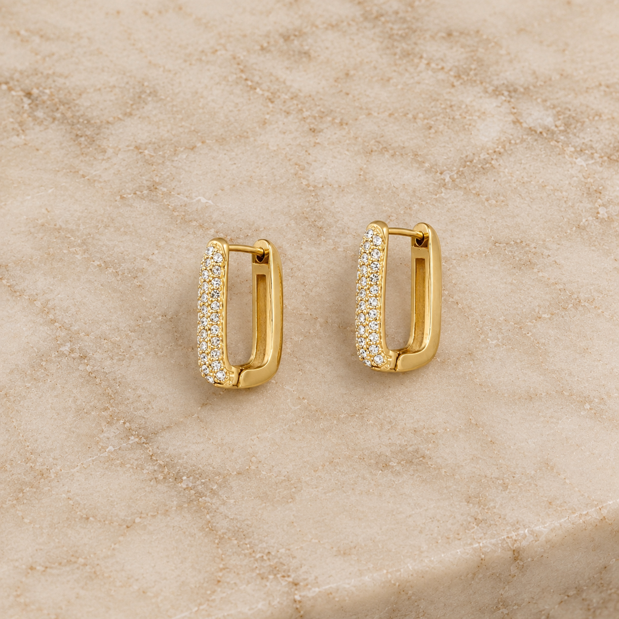 Oorbellen Shimmer Spark Goud