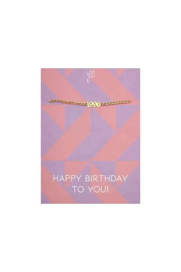 Armband Happy Year Of Birth 1996