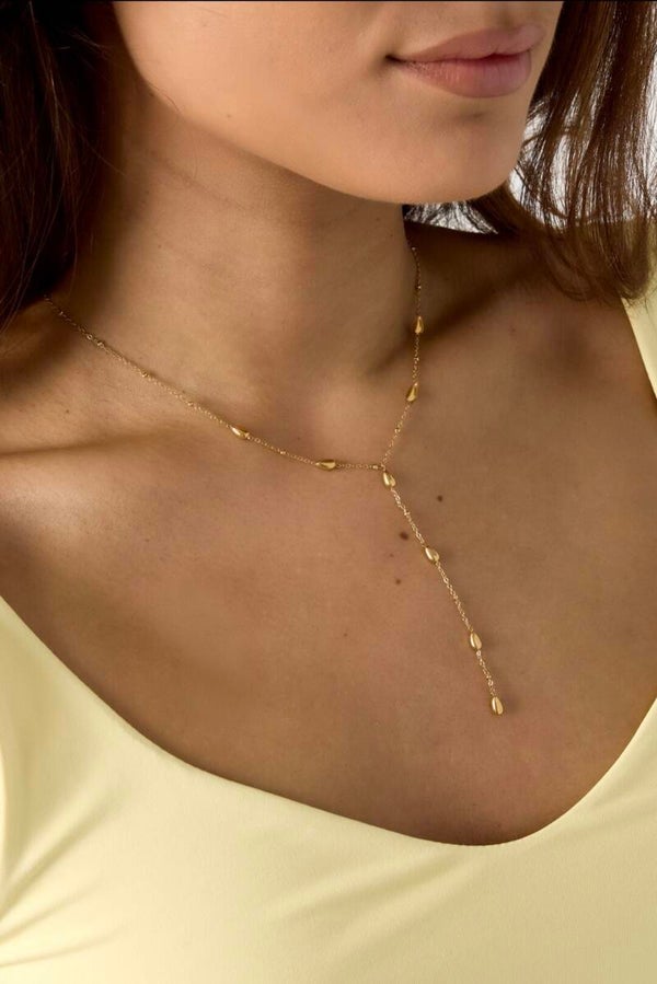 Golden Drop Necklace