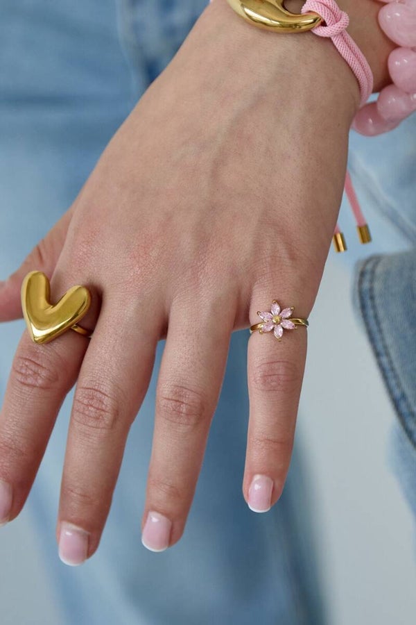 Pink Blossom Ring