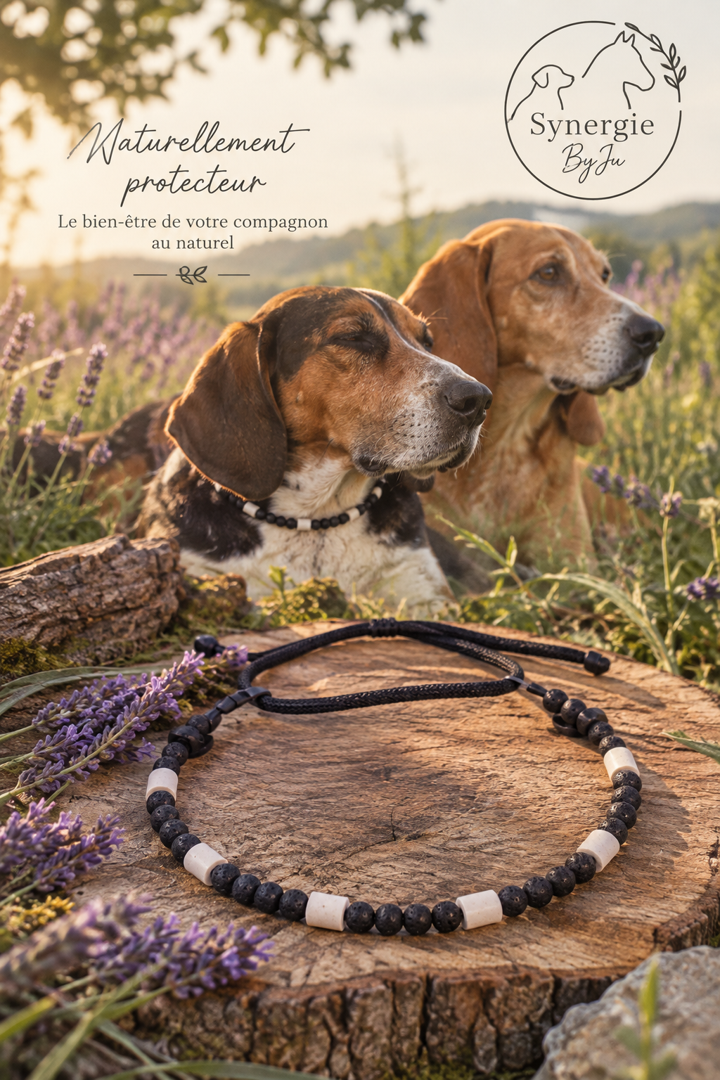Collier anti-puce & anti-tique naturel