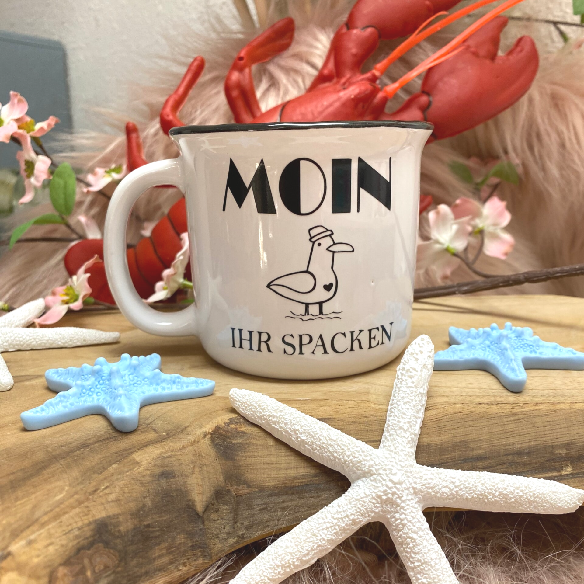Tolle Kaffeebecher für Meerliebhaber