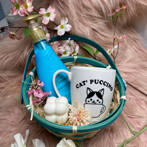 Geschenkkorb Cat'Puccino