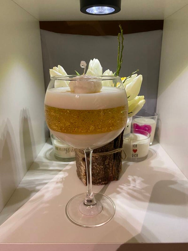 XXL Champagner Deluxe Duftkerzen limited Edition