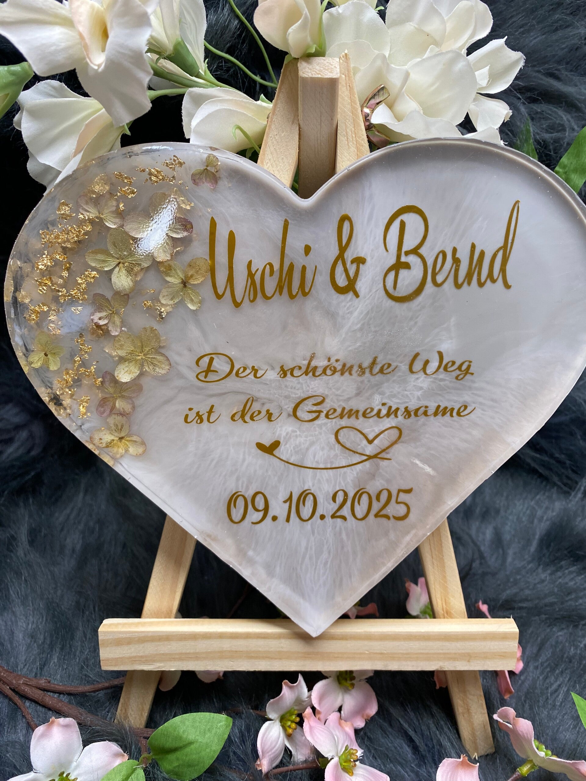 Wunderschönes Herz - Hochzeit, Geburtstag,Erinnerung ,Taufe