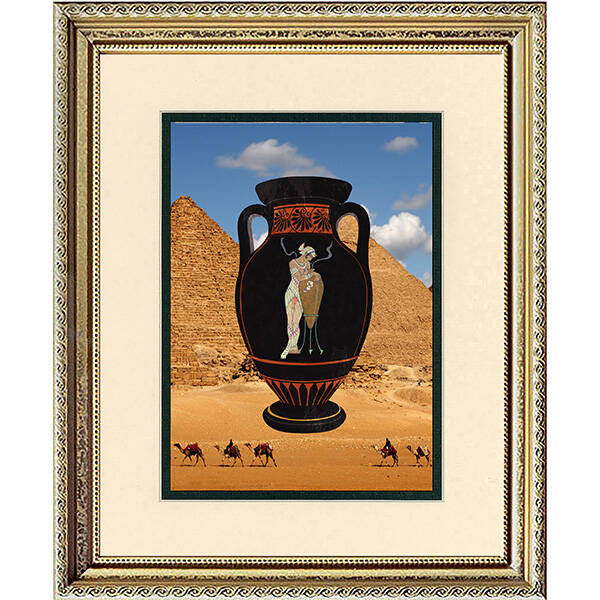 Perfume Romance Vase Print IV