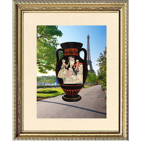Perfume Romance Vase Print VIII