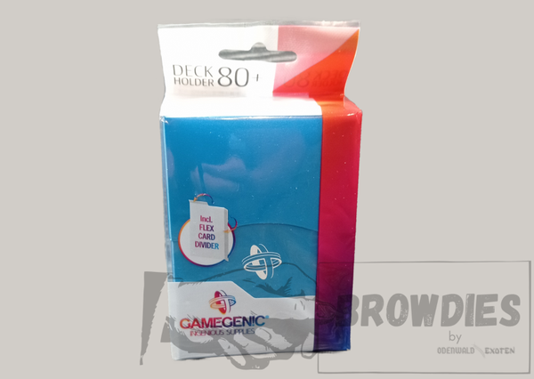 Gamegenic Casual Box - Deck Holder 80+ - Hellblau