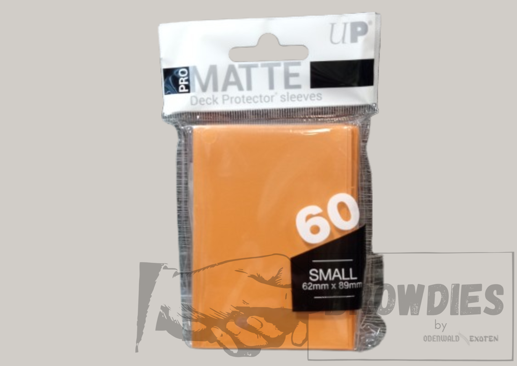 Ultra-Pro Orange PRO-Matte Small Deck Protector Sleeves