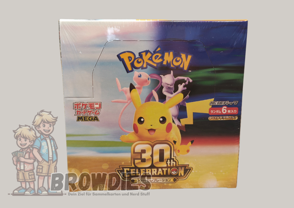 Pokemon: 30th Celebration Display (M6a) JP