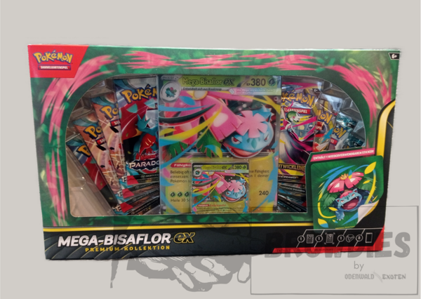 Pokemon: Mega - Bisaflor ex Premium - Kollektion DE