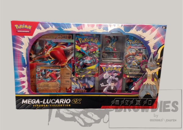Pokemon: Mega-Lucario ex Figuren-Kollektion DE