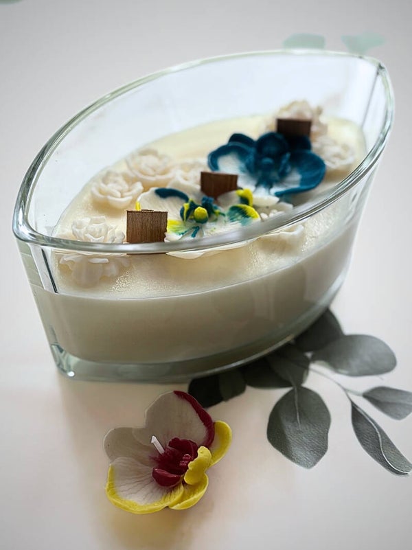 Sea Salt & Orchid 450 ml Soy Wax Candle
