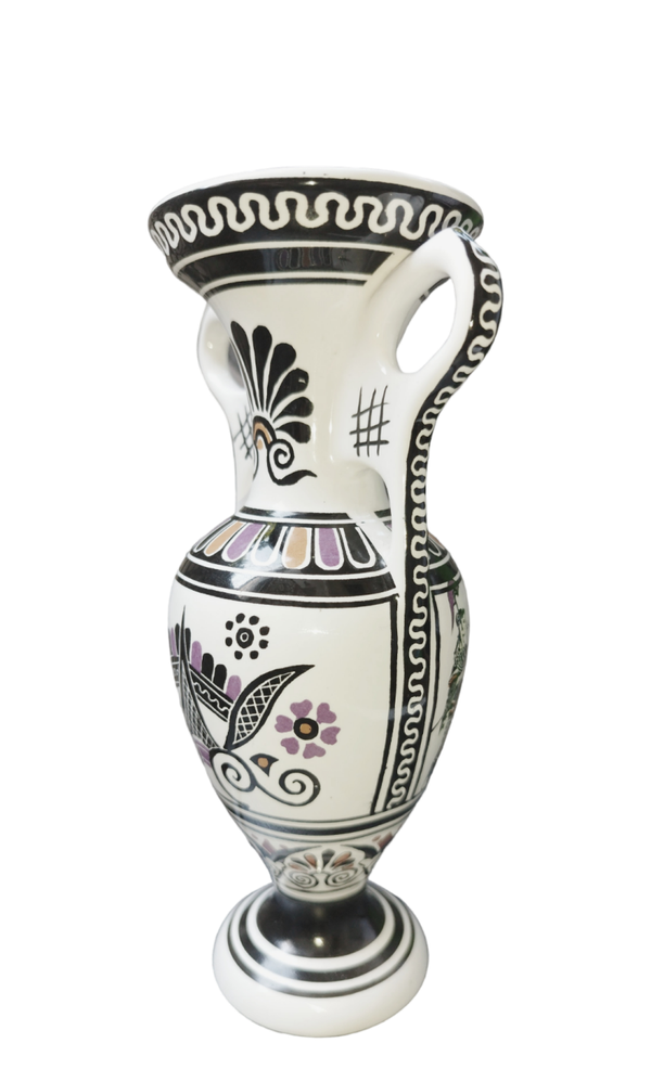 VASE VINTAGE GRECQUE CÉRAMIQUE