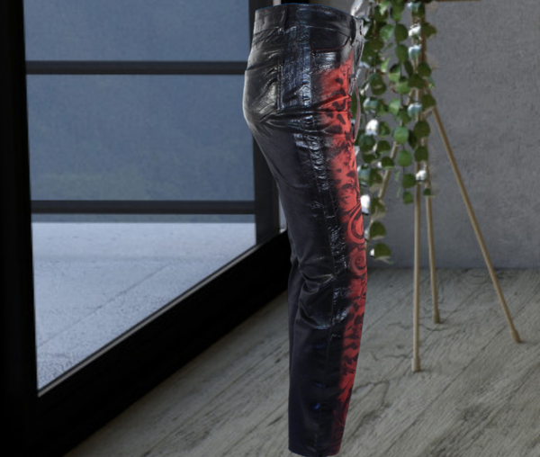 Pantalon CREATIVE BY EPICEA velours et velours enduit