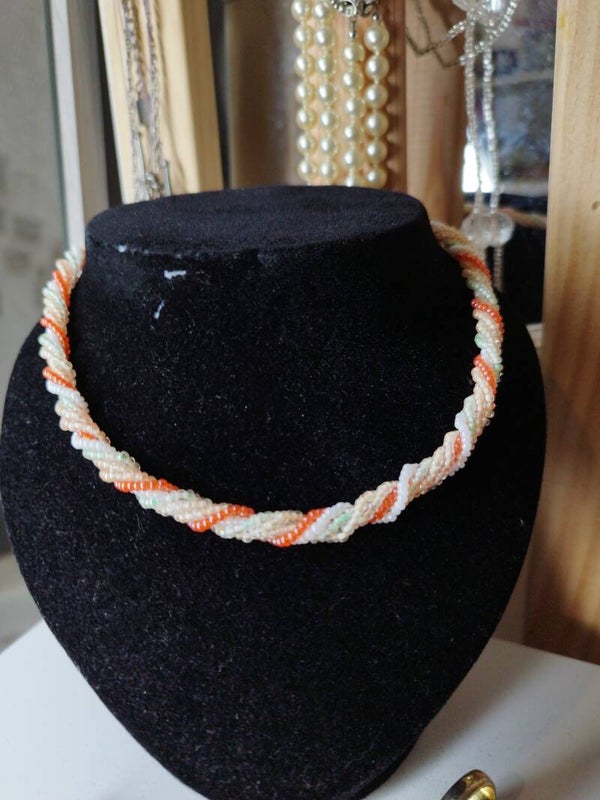 Vintage Ensemble de bijoux  original perles de Rocailles