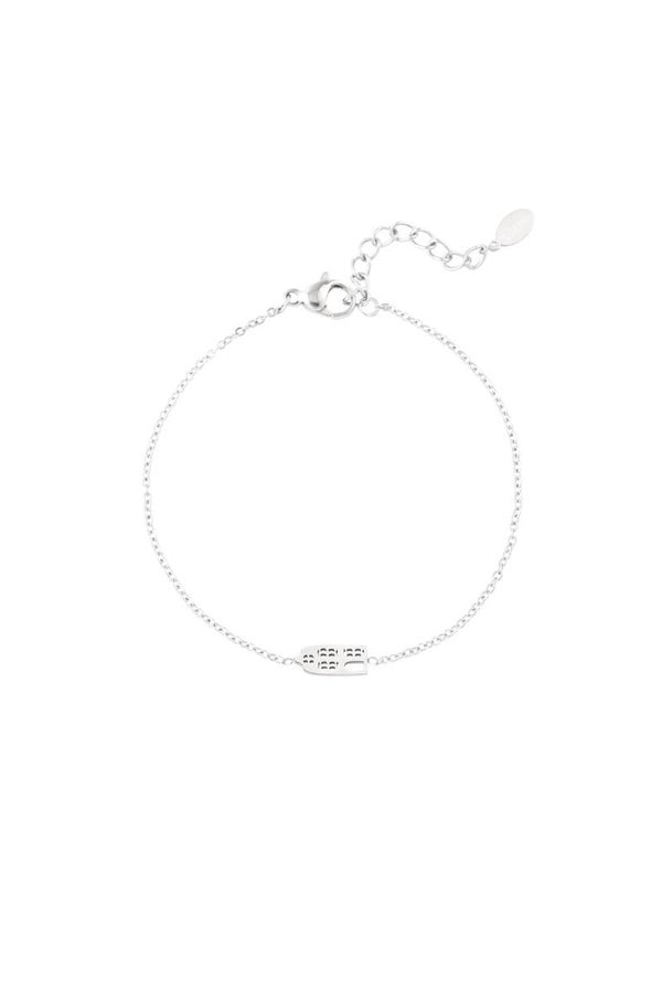 Armbandje | RVS | Huisje