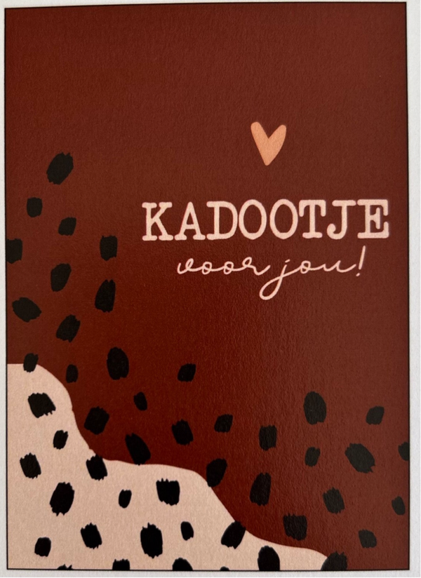 Wenskaart | kadootje voor jou