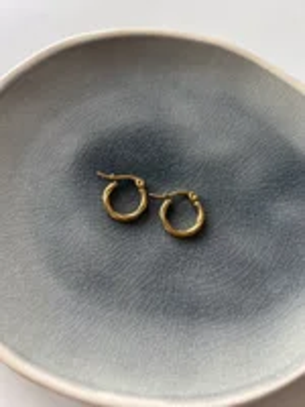 Oorbellen | RVS | hoops klein 3