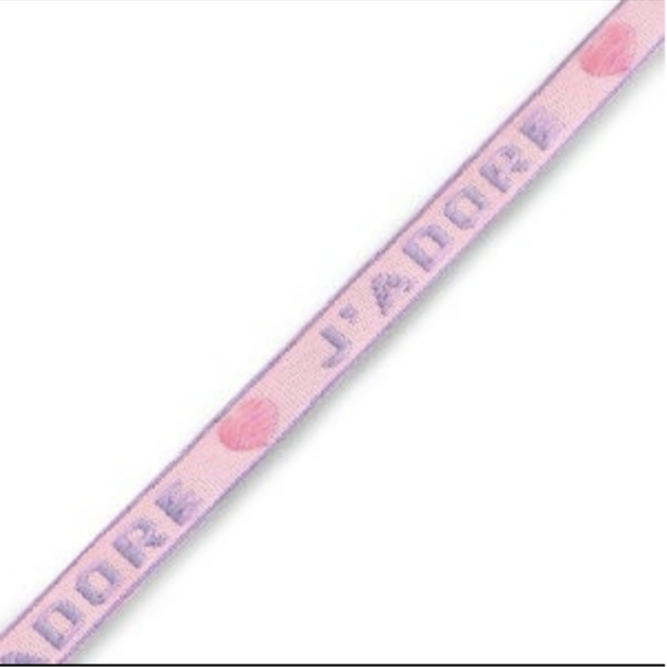 lintbandje | j'adore roze/paars