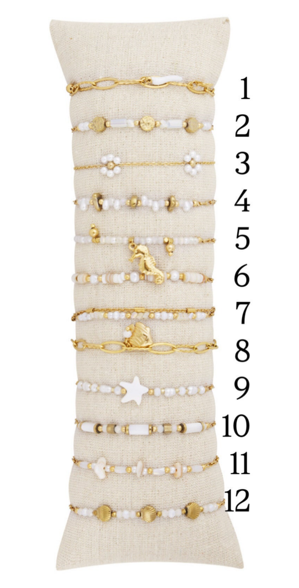 Armbandjes | RVS | Strand