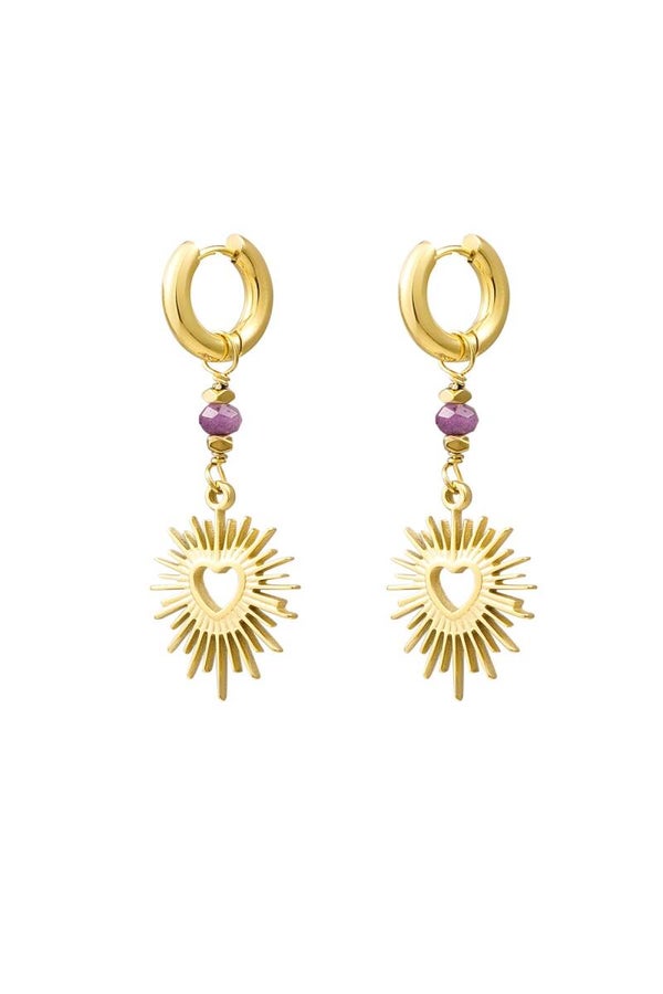 Oorbellen | RVS | hearts