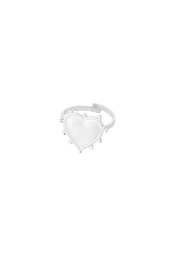 Ring | RVS | Zilver | Eternal love