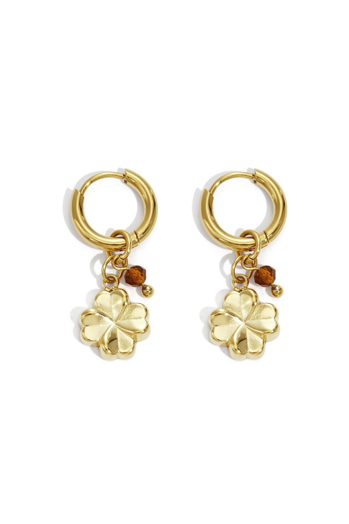 Oorbellen | RVS | Flower power