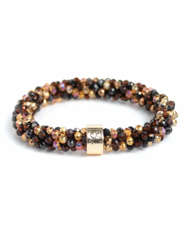 Beadz | RVS | Bronze brown gold