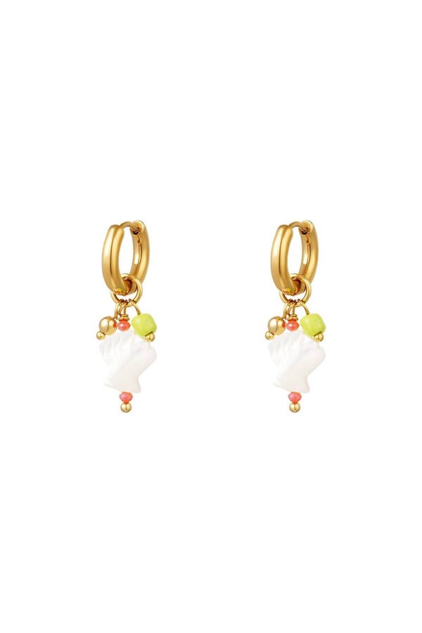 Oorbellen | RVS | Beach