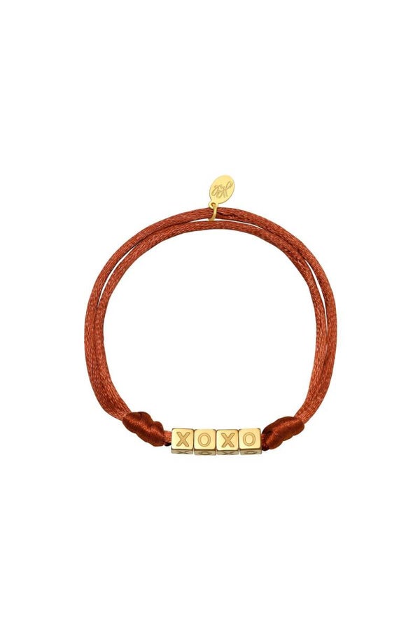 Armbandje | satin | xoxo