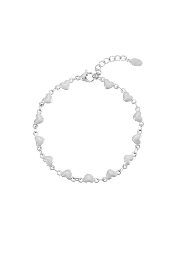 Armbandje | RVS | Multi heart