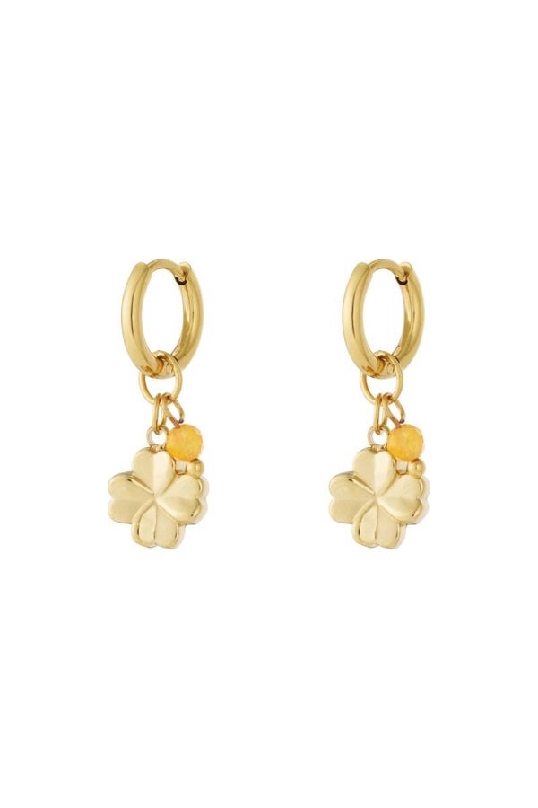 Oorbellen | RVS | Flower power