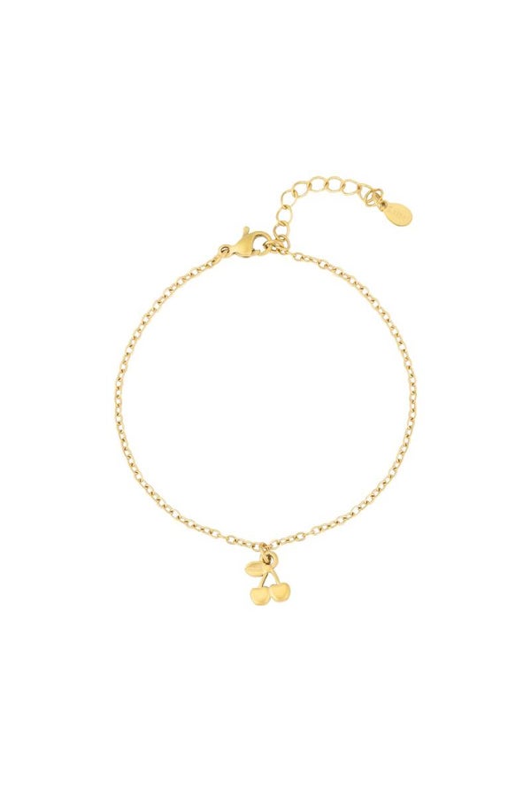 Armbandje | RVS | Goud | Cherry