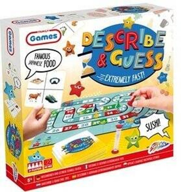 Describe and Guess Engelse uitvoering