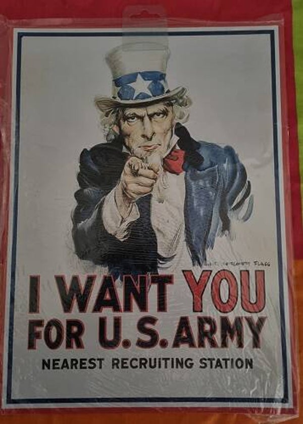 I want you metal art